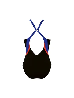 Štýl Jednodielne plavky Priska 7887 black - RosaFaia