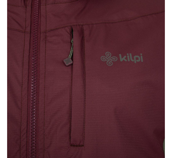 Pánska outdoorová bunda Sonna-m tmavo červená - Kilpi