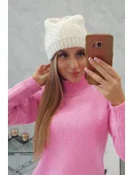 Dámska čiapka Majka K376 ecru Dámska čiapka Majka K376 ecru