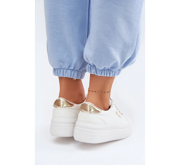 Dámské tenisky na platformě Lee Cooper LCW-26-44-4478 bílé