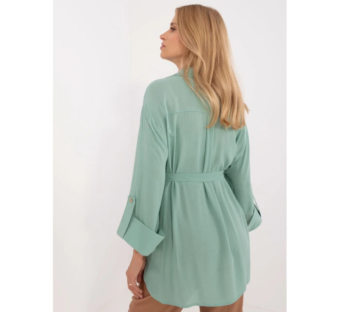 Koszula LK KS model 20463737 pistacjowy - FPrice