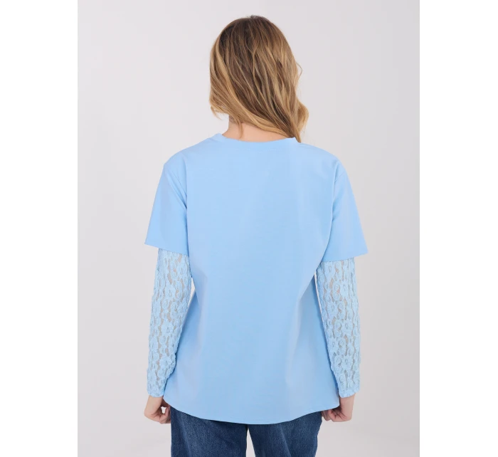 Bluzka MI BZ model 21885995 jasny niebieski - FPrice