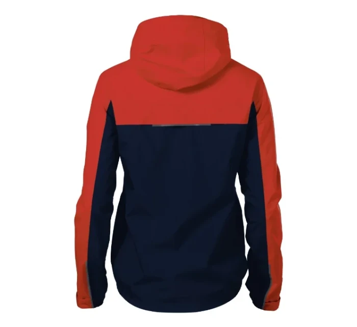 Dúhová bunda dámska červená