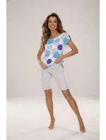 Pyžamo model 21371013 Amelia kr/r M2XL - De Lafense