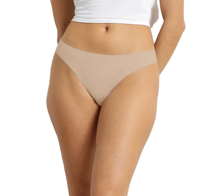 Dámske bezšvové tangá INVISIBLE THONG - BELLINDA - nude