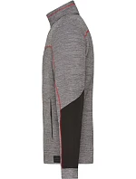 JN Pánská pletená fleecová bunda 02. carbon model 22532573 - Daiber