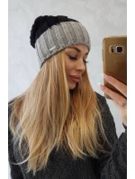 Paris fleecová čepice K212 model 18750085 - K-Fashion Paris fleecová čepice K212 model 18750085 - K-Fashion