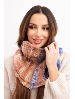Komin dámský vlněný měkký šál zimní fialový model 21860886 - K-Fashion