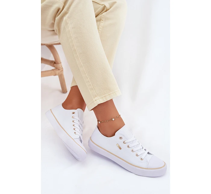 Dámské nízké tenisky Big Star TT274772 Bílé