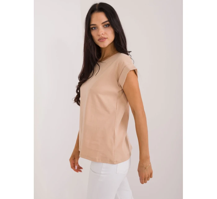 Tričko RV TS 4833.41X ťava Tričko RV TS 4833.41X ťava