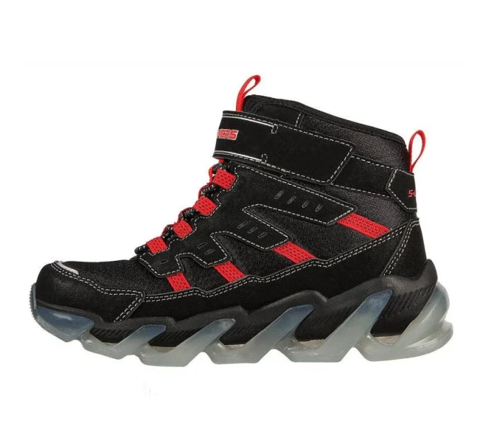 Skechers S-Lights Mega Surge JR 400131L-BKRD