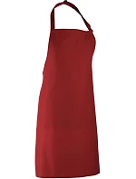Premier PR 150 Zástera s náprsenkou „Colours“ 39.0150 bordová Premier PR 150 Zástera s náprsenkou „Colours“ 39.0150 bordová