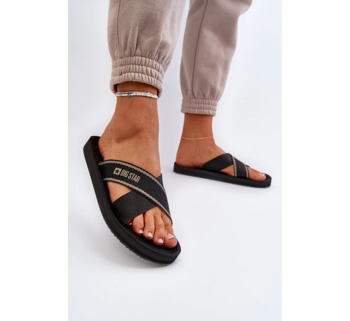 Dámské Žabky Big Star model 21652740 Černé - Big Star Shoes