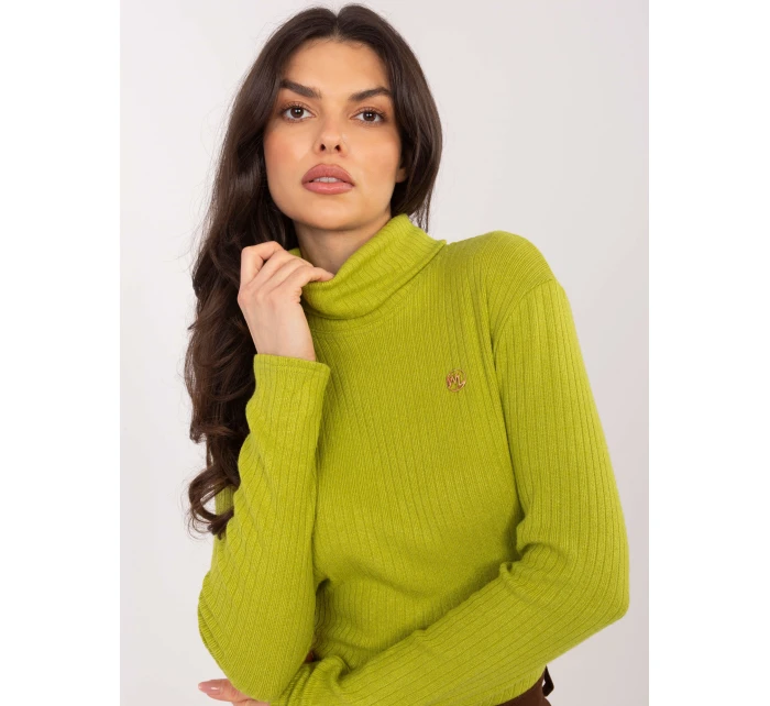 Sveter LK SW 510184.01P limetkovo zelený
