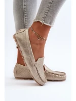 Dámske mokasíny Złote Ranica