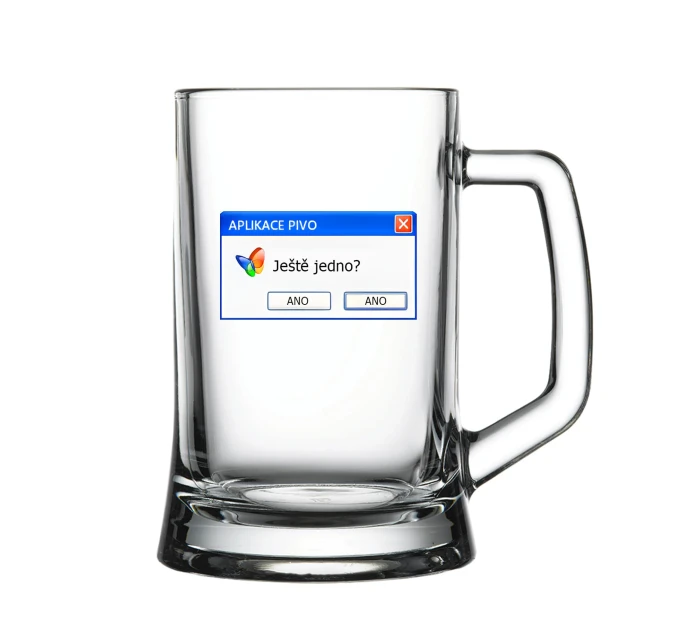 APLIKACE PIVO - pivní sklenice 0,5 l APLIKACE PIVO - pivní sklenice 0,5 l