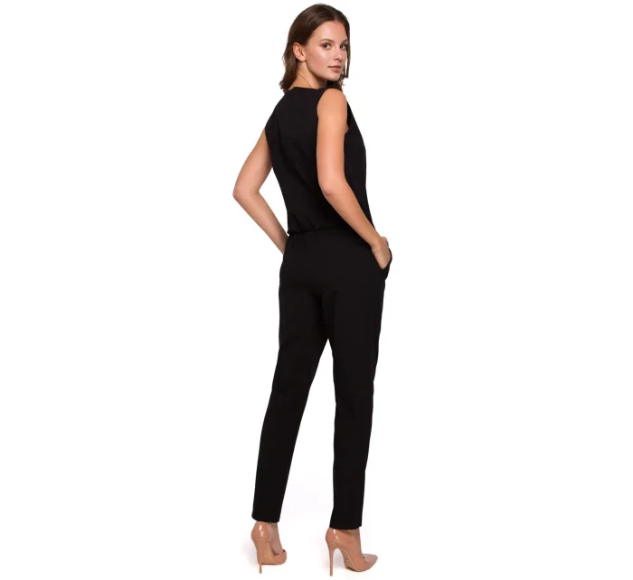 Dámska kombinéza K009 Black - Makover Dámska kombinéza K009 Black - Makover