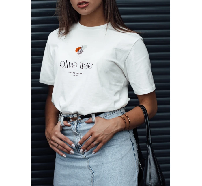 Dámské tričko OLIVE ecru Dst model 21978385 - FashionStreet Dámské tričko OLIVE ecru Dst model 21978385 - FashionStreet