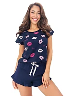 Pyžamo Donna Kiss s krátkými rukávy, velikosti S–2XL