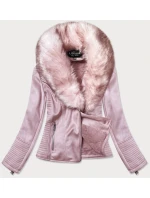 DAMSKA Z FUTERKIEM RÓŻ model 21241815 - Libland DAMSKA Z FUTERKIEM RÓŻ model 21241815 - Libland