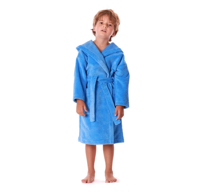 Detský župan Tampa s kapucňou 9149 sky blue - Vestis