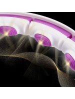 HHM17 HULA HOP BIELA/FIALOVÁ S MAGNETMI A ZÁVAŽÍM + POČÍTADLO HMS HHM17 HULA HOP BIELA/FIALOVÁ S MAGNETMI A ZÁVAŽÍM + POČÍTADLO HMS