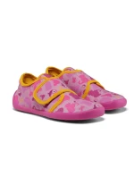 Affenzahn barefoot topánky Slipper Cotton Movy bird (01398-40010)
