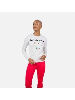 Sweter W  Neck biały model 21458134 - Rossignol