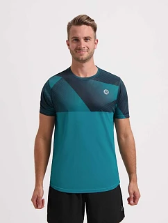 Bežecké tričko Rogelli RUSH, modré, veľkosť 2XL