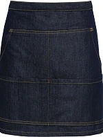 Premier PR 125 Denim – krátka zástera po pás 39.0125, indigo denim