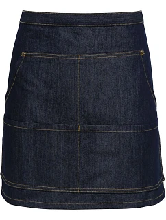 Premier PR 125 Denim – krátka zástera po pás 39.0125, indigo denim