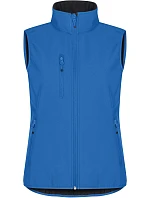 Classic Softshell Vest W Dámská 3vrstvá softshellová vesta model 22471297 royal blue - Clique Classic Softshell Vest W Dámská 3vrstvá softshellová vesta model 22471297 royal blue - Clique