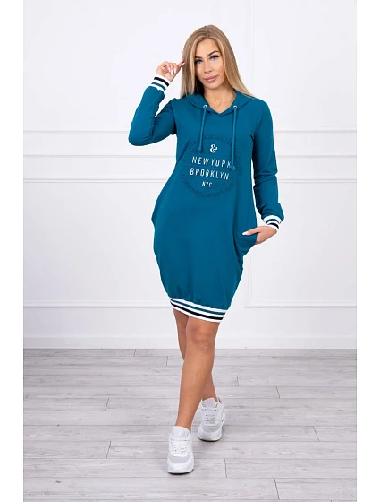 model 18836044 mořské šaty - K-Fashion