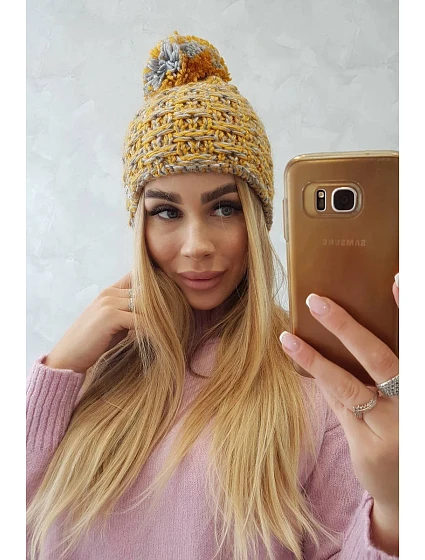 Fleecová čepice Fiona model 18751231 - K-Fashion