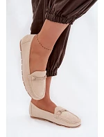 Dámské mokasíny ploché béžové Olisa Dámské mokasíny ploché béžové Olisa