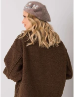 Dámská čepice model 16738761 1 tmavě lila - FPrice Dámská čepice model 16738761 1 tmavě lila - FPrice