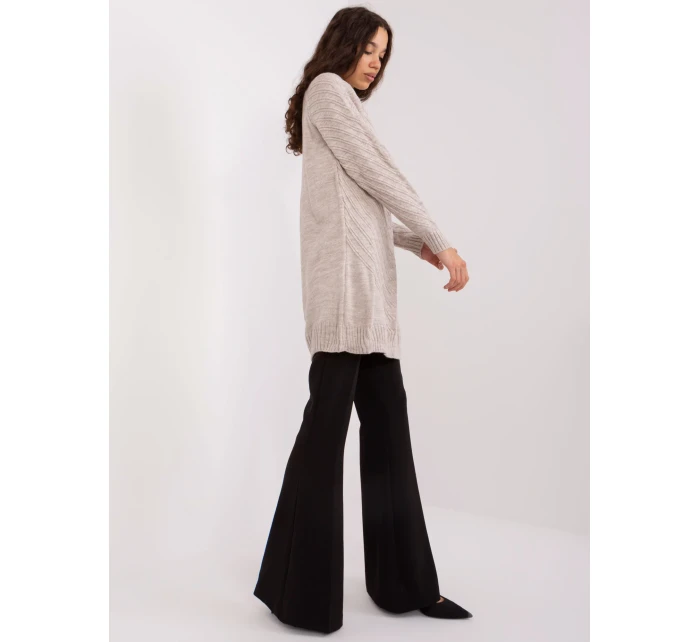 Sweter BA SW model 19901859 beżowy - FPrice Sweter BA SW model 19901859 beżowy - FPrice