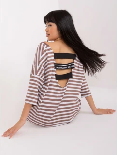 Tunika EM TU 890.13 bielo-hnedá