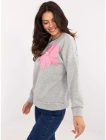 Mikina MI BL M6098.05P sivá Mikina MI BL M6098.05P sivá