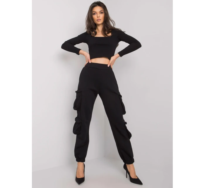 Tepláky RV DR 7364.01P čierna