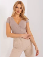 Tričko RV TS 5636.18 tmavá lila Tričko RV TS 5636.18 tmavá lila