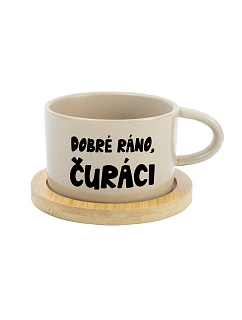 DOBRÉ RÁNO, DICKERS - krémový pohár na makrónky 200 ml