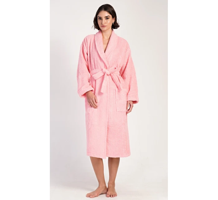 Dámský župan dlouhý se šálovým límcem model 21210371 - Vienetta