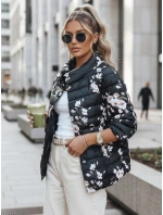 Dámska prešívaná obojstranná bunda FLORIS black FashionStreet TY2751