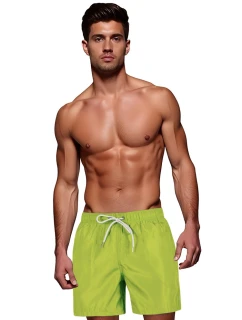 Pánské světle zelené šortky model 21989762 - Dstreet