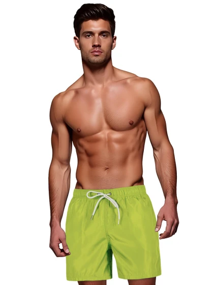 FashionStreet pánske svetlozelené šortky SX2533