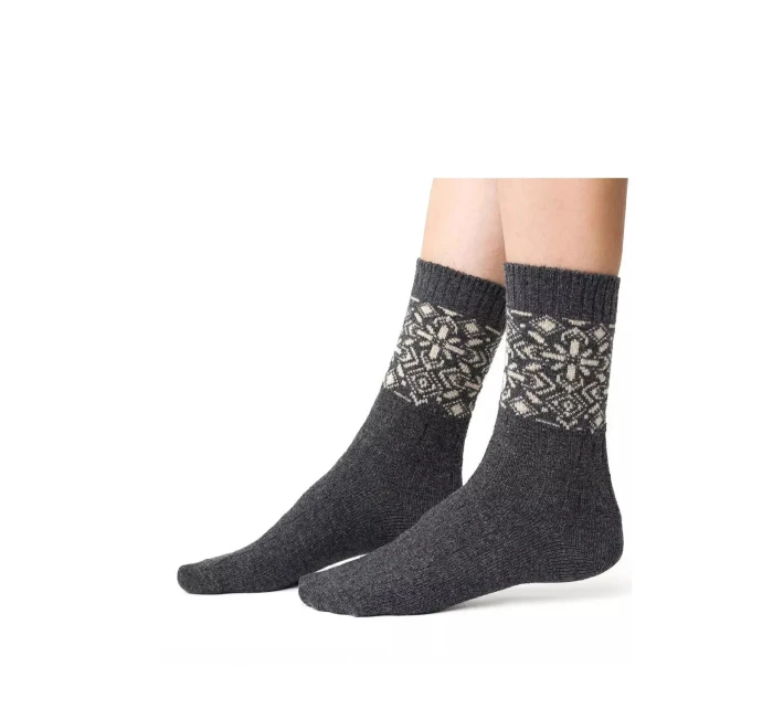 Ponožky Steven art.093 Vzor Vlnené dámske 35-40