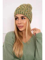 Merry K225 fleecová čiapka kiwi+green Merry K225 fleecová čiapka kiwi+green