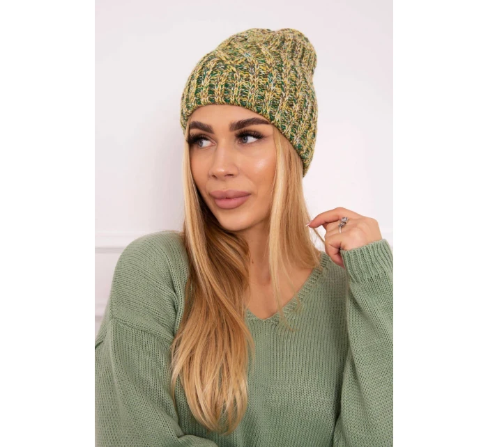 Merry K225 fleecová čiapka kiwi+green Merry K225 fleecová čiapka kiwi+green