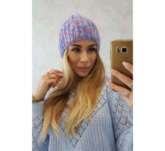 Dámska čiapka Cina K259 fialová